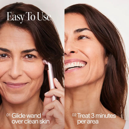 Revella™ 4‑in‑1 Red Light Therapy Wand + Activating Serum (Anti‑Aging, Skin Tightening, Collagen Boosting)