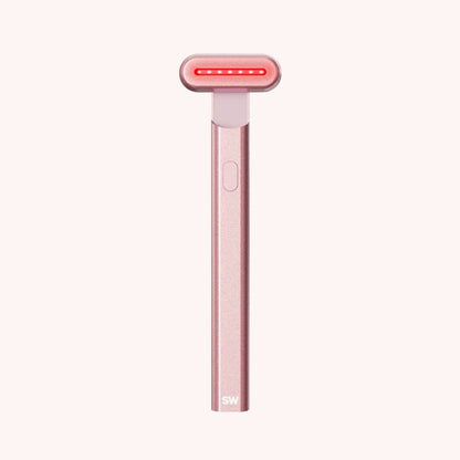 Revella™ 4‑in‑1 Red Light Therapy Wand + Activating Serum (Anti‑Aging, Skin Tightening, Collagen Boosting)